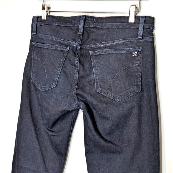Joe’s Jeans Ankle Cigarette Pant Mid-Rise Jeans Reed Wash Size 26 Black Blue - Picture 5 of 12
